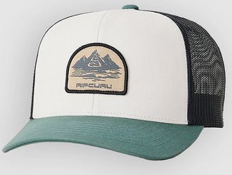 Rip Curl Custom Curve Trucker Cap gr&uuml;n