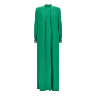Valentino Garavani Dames, Jurken, Groen, Maat: XL Zijde