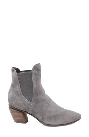 Django & Juliette Womens Jinks Leather Ankle Boots In Chocolate Suede