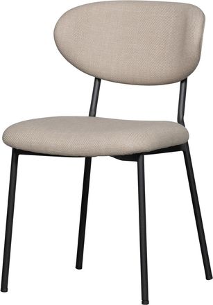 De Eekhoorn Design Esszimmerstuhl Kjeldo, Strukturstoff Beige