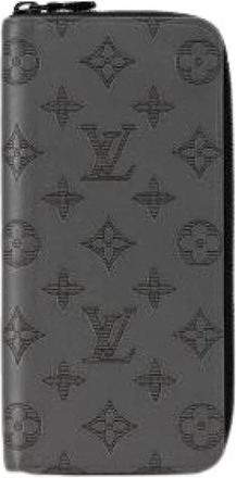 Louis Vuitton Pre-owned Canvas Wallet - Dames - Vintage Accessoires - Grijs - ONE Size - Vintage