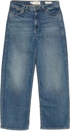 Nili Lotan Blauwe Voorrits Jeans - Dames - Regular Fit Jeans - Blauw - W26 - Jeans