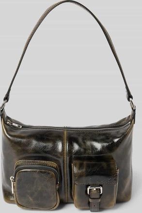 Liebeskind Hobo Bag mit Tragehenkel Modell ANDREA in Dunkelbraun, Größe 1