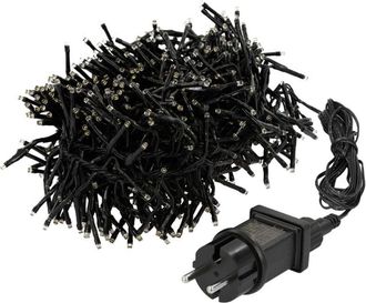 ECD Germany Cadena De Luces En Racimo 4,2 M 576 Leds Blanco C&aacute;lido Alimentaci&oacute;n De Corriente Pvc Ip44 Impermeable Interior/exterior Iluminaci&oacute;n Decoraci&oacute;n Navide&ntilde;