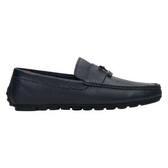 Estro & Luminara Leather Loafers - male - Estro - Loafers - Blue - 6 UK - Shoes