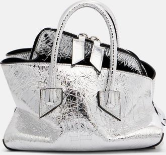 The Attico La Passeggiata Mini leather tote bag