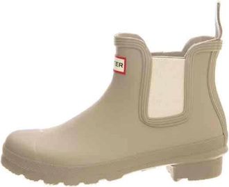 Hunter Klassieke Chelsea Boot - Dames - Regenlaarzen - Grijs - 38 EU - Schoenen