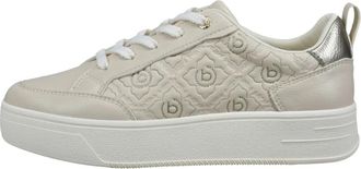 Bugatti Dames Beige Modieuze Sneakers - Dames - Sneakers - Beige - 39 EU - Schoenen