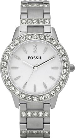 Fossil Womens Jesse 34mm Three-Hand, Stainless Steel Watch