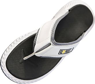 Generic 2026 Mens Slippers Foreign Trade Flip Flops for Men Beach Summer Non Slip External Wearing with Toe (White, 7.5)