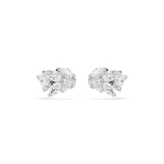 Swarovski Accessoires, Dames, Grijs, ONE Size, Mesmera Oorclips
