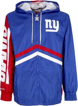 Mitchell & Ness Trainingsjacks - Heren - Fitness - Blauw - S - Fitness