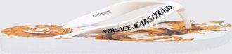 Versace Jeans Couture Infradito in gomma con logo stampato