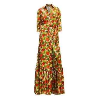 Alessandro Enriquez Shirt Dresses, female, Multicolor, Size: 2XL Chemisier Shirt Dress