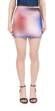 Third Form Heat Map Mini Skirt