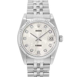 Rolex Pre-owned Rolex Datejust 31 Automatic Chronometer Diamond Ladies Watch 78274