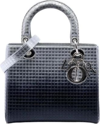 Dior Pre-owned Microcannage Lady - - Pre-owned - Donna - Grigio - ONE SIZE
