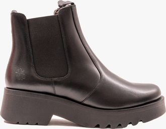 FLY London MEDI789FLY Womens Ankle Boots Black - Size UK 7