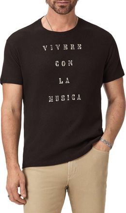 John Varvatos Graphic Crewneck T-Shirt in Brandy at Nordstrom, Size Xx-Large