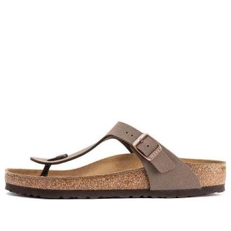 Birkenstock Gizeh Birkibuc Sandals Mocha 0043751