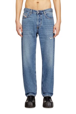 Diesel Regular Jeans - 2024 D-Macs - Jeans - Man - Blue