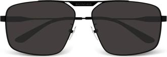 Balenciaga Zonnebril met piloten montuur - Zwart