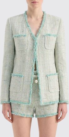 Genny Giacca in misto cotone jacquard multifili