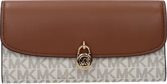 Michael Kors Beige Fabric Womens Wallet
