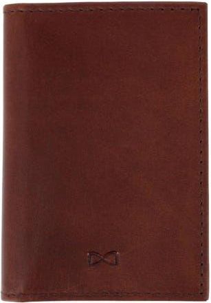 Trafalgar Store Tennyson Bi-Fold ID Window Leather Card Case in Brown at Nordstrom