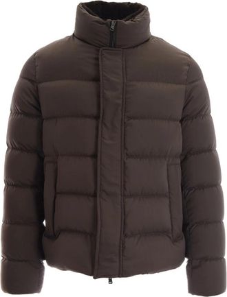 Herno Donsjassen - Heren - Winterjassen - Grijs - L - Katoen - Jassen