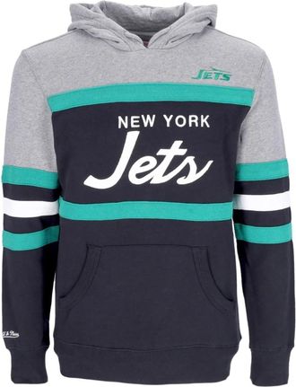 Mitchell & Ness NFL Headcoach Hoodie Zwart - Heren - Hoodies - Veelkleurig - XL - Katoen - Hoodies & sweatvesten
