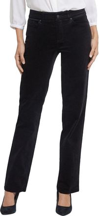 NYDJ Marilyn Black Straight Leg Jean