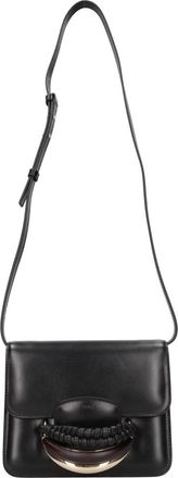 Chlo&eacute; Kattie Small Crossbody - Dames - Schoudertassen - Zwart - ONE Size - Leer - Tassen