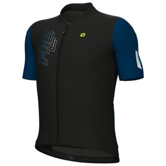 Al&eacute; PR-E Follow Me Jersey Velotrikot f&uuml;r Herren | schwarz