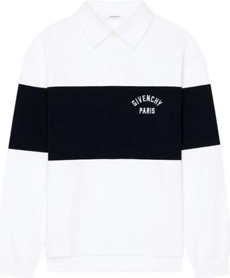 Givenchy Polo bicolor - Tops - Hombre - Blanco - XL