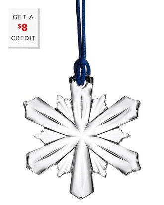 Waterford Mini Snowflake Ornament With $8 Credit