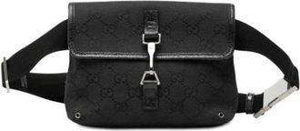 Gucci Pre-owned Belt Bags, female, Black, Size: ONE SIZE Pre-owned GG Jackie Belt Bag
