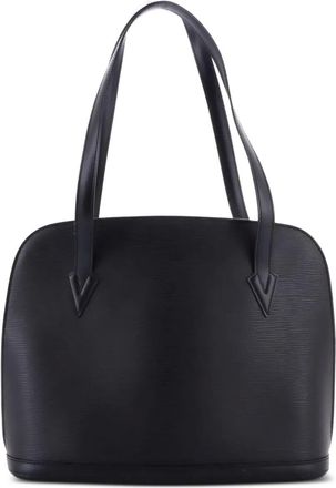 Louis Vuitton Lussac Handbag Epi Leather shoulder bag - Zwart