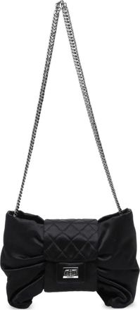 Chanel Borsa a spalla in raso 2008-2009 - Nero