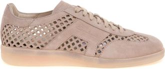 Santoni Oly Sneaker - Dames - Sneakers - Beige - 41 EU - Leer - Schoenen