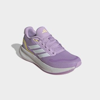 adidas Laufschuh ADIDAS PERFORMANCE RUNFALCON 5, Damen, Gr. 38,5, orange (powder plum, cloud wei&szlig;, orange tint), Synthetik, Textil, Schuhe Laufschuh
