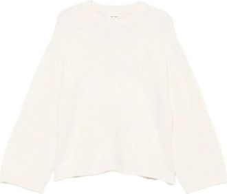 Soft Goat Trui met ronde hals - Dames - Cashmere truien - Wit - S - Kasjmier - Truien & Vesten