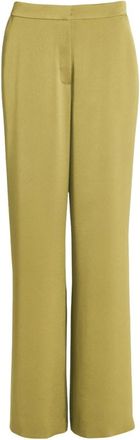 Swing Swing - Pantalon - Dames - Broeken - Groen - Maat: 2XL Satijn
