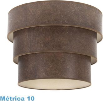 Fabrilamp Pantalla Colgante Triple Smile M10 Oxido 50dx40dx28h