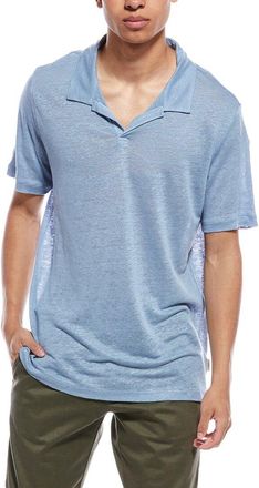 Onia Shaun Linen Polo Shirt