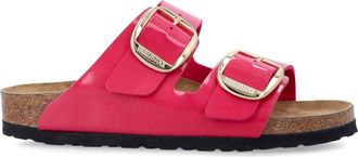 Birkenstock platte schoenen fuchsia