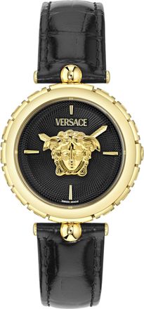 Versace Medusa Heritage Leather Watch
