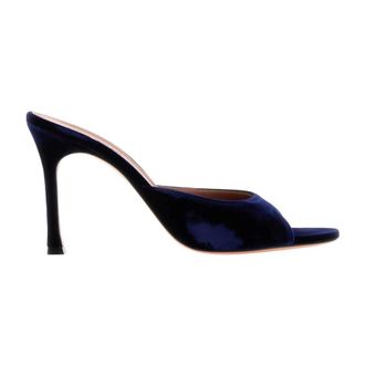 Amina Muaddi Donna, Scarpe, Blu, 36 EU, new