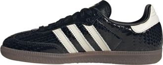 adidas (WMNS) adidas Samba Patent Snakeskin Black Off White IH9015