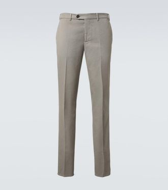 Brunello Cucinelli Cotton slim pants
